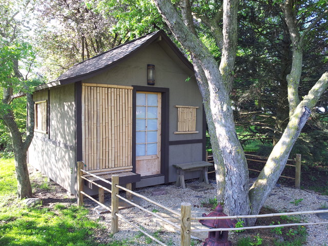 Japanese Tea House New Construction - Asian - Garden Shed 