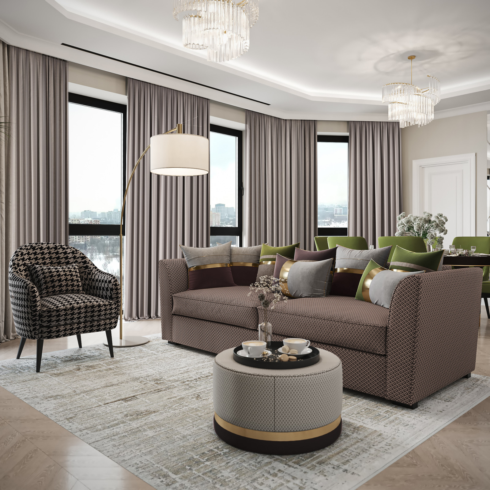 ЖК Spires 115 кв.м.