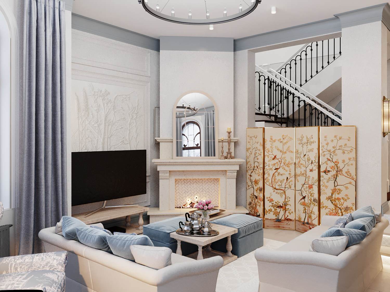 Коттедж в классическом стиле