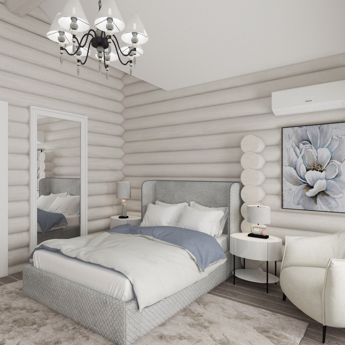 Проект загородного дома из сруба