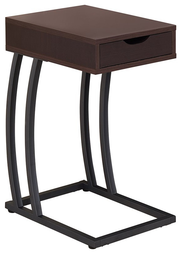 Coaster Accent Table W/Power Strip In Brown Finish 900578