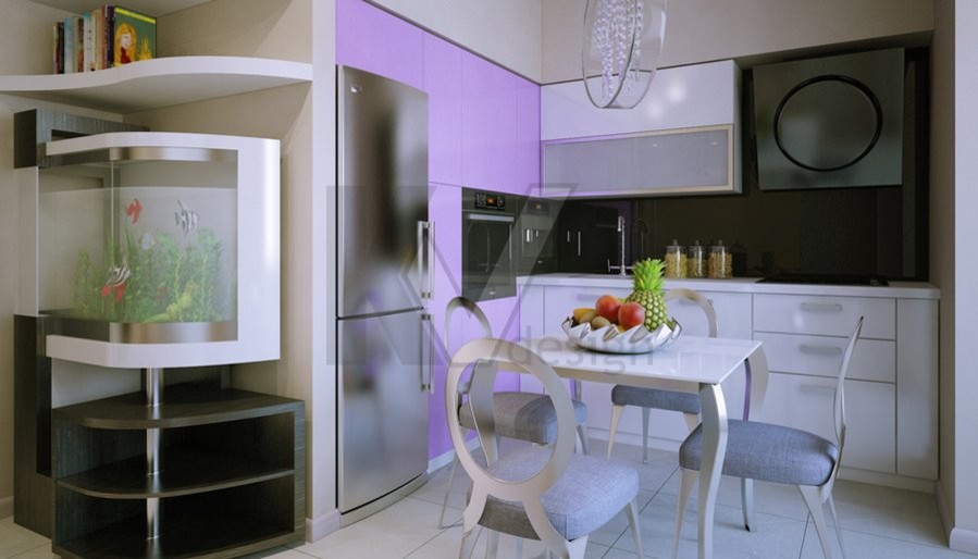 Дизайн двухкомнатной квартиры И-155 в Москве