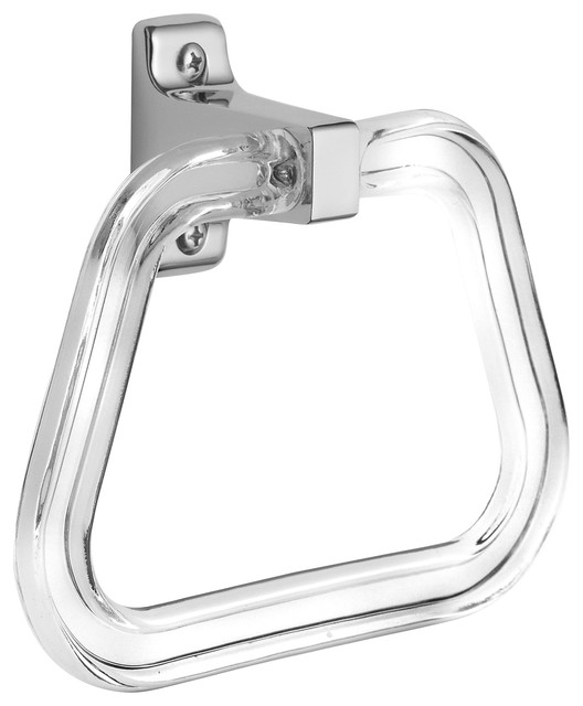 Moen Economy Chrome Towel Ring 950 Contemporary Towel Rings By Buildcom