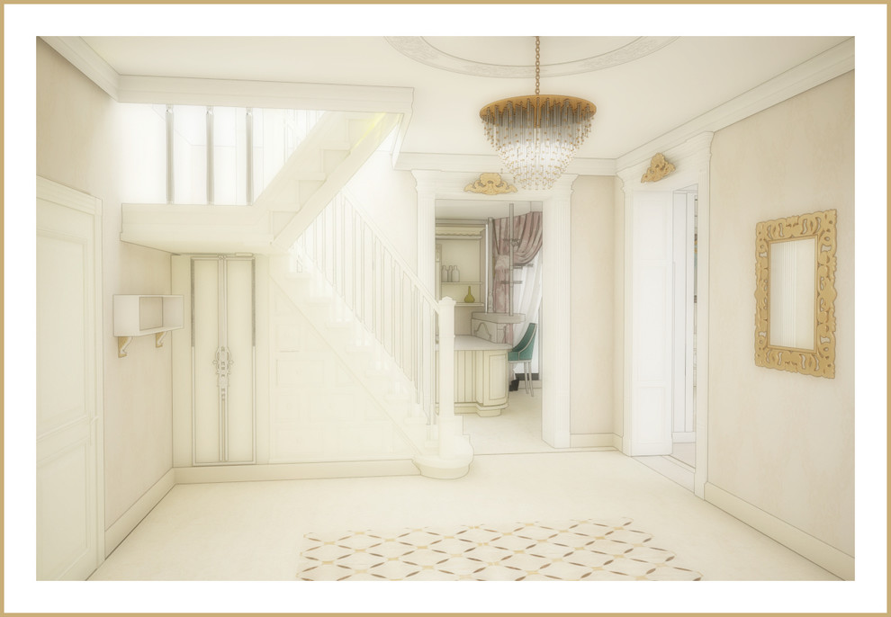 Эскизы интерьера загородного дома