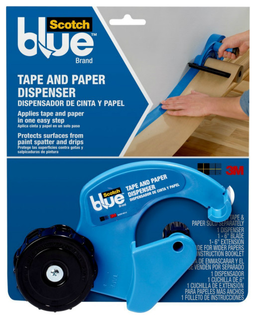 ScotchBlue M1000 Painter's Tape & Paper Dispenser Contemporary Hand