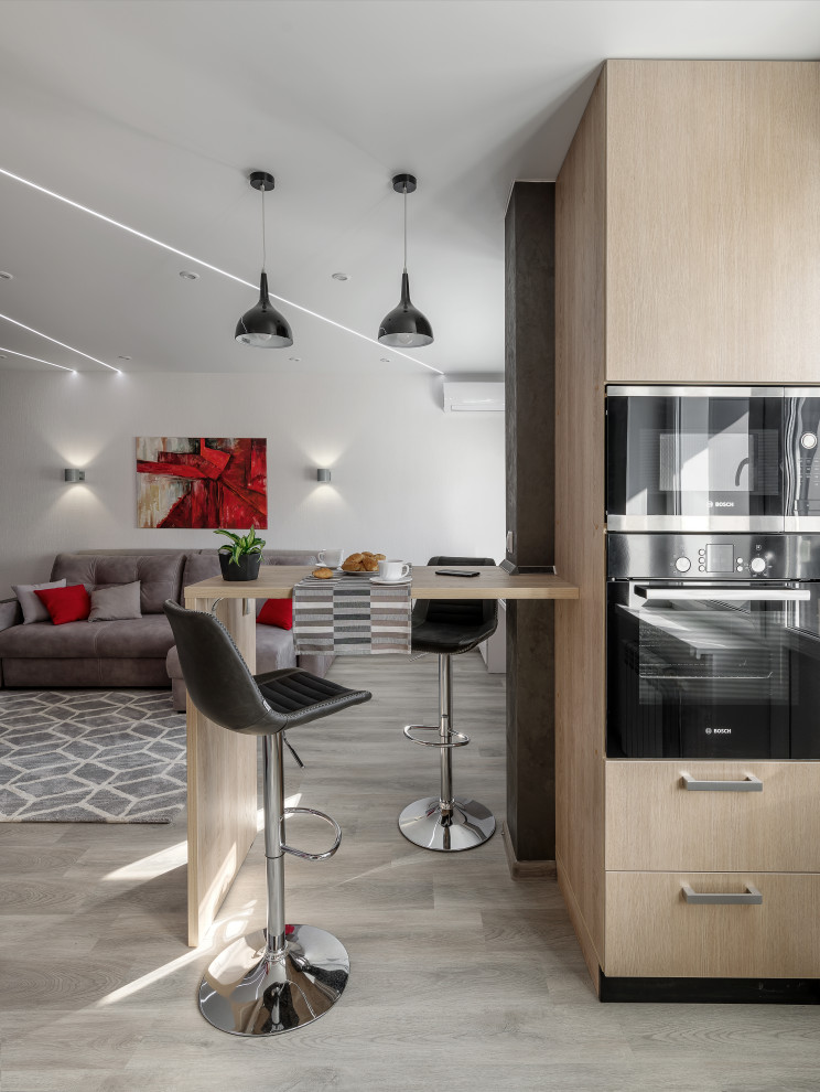 Однушка переделанная в студию