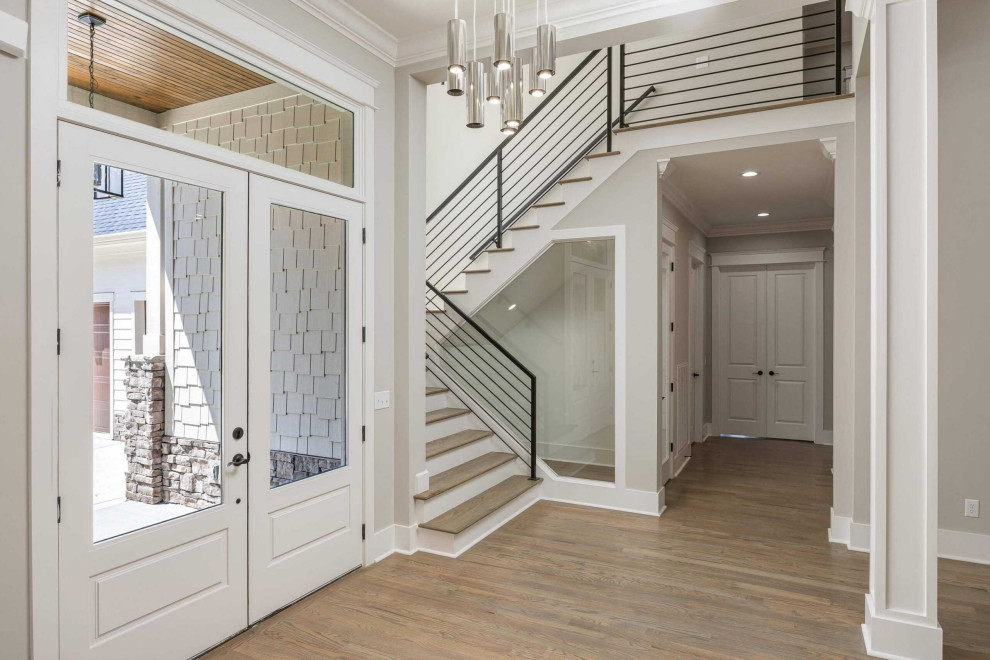 Entryway - rustic entryway idea