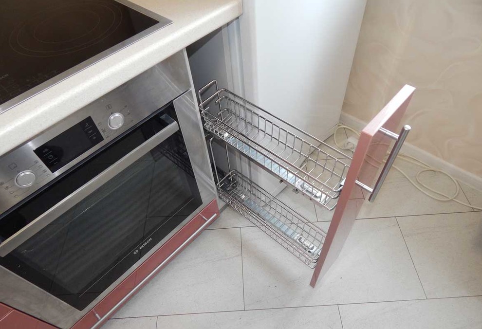 Кухни с фасадами из пластика