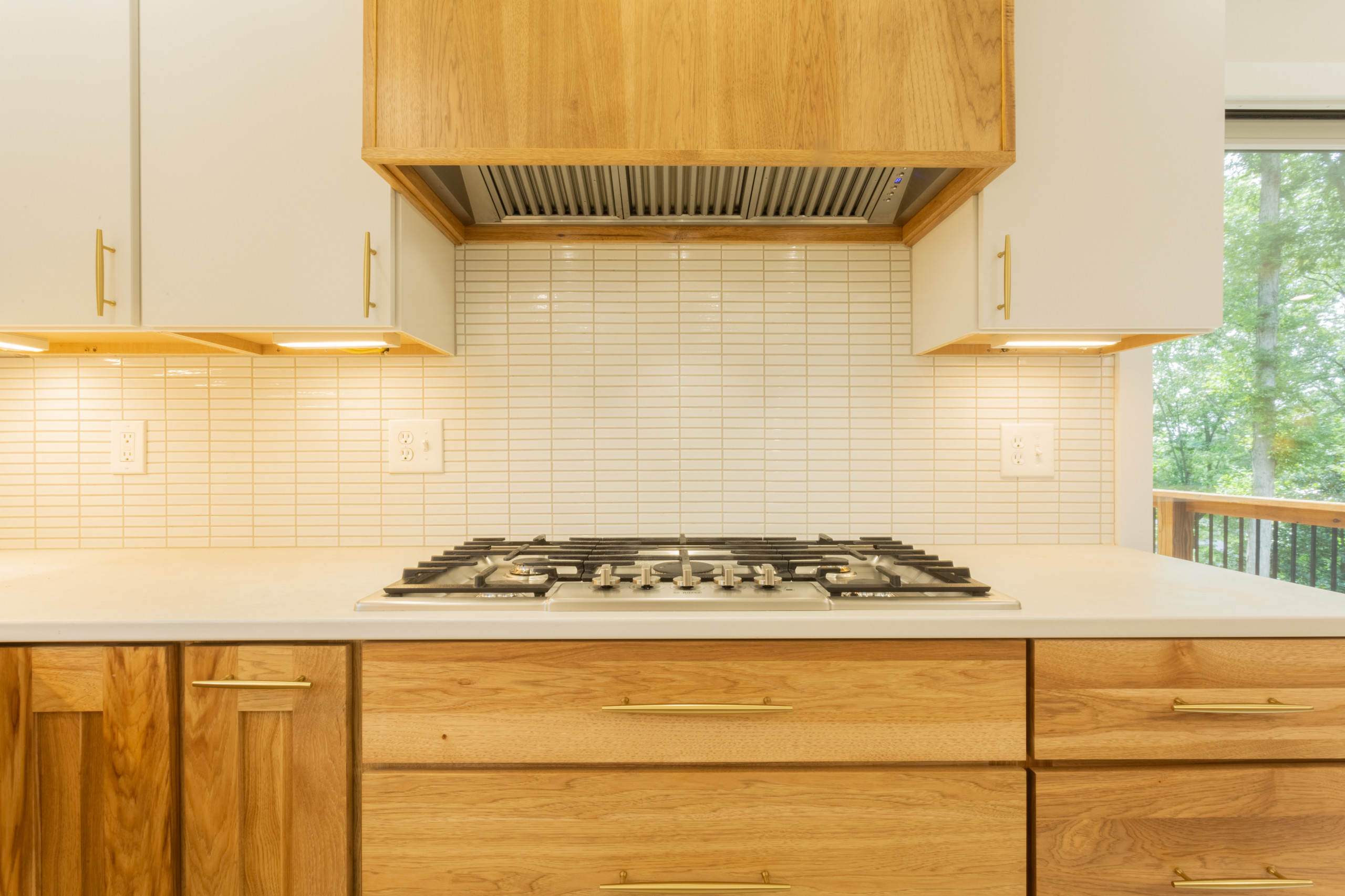 Drop-in Cooktop and Under Cabinet Lighting