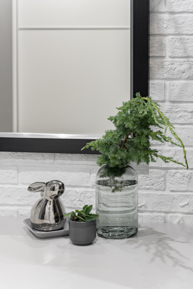 Уютная графичность. Квартира - отдых для семьи врачей