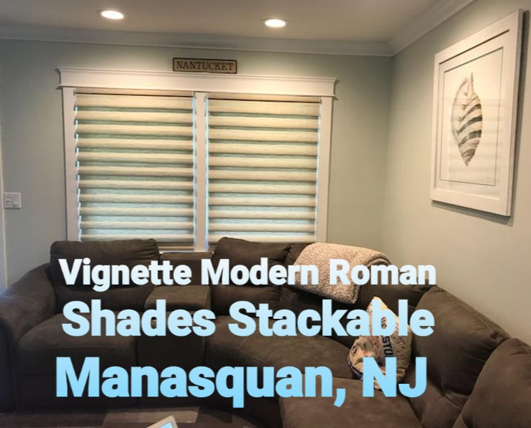 Alustra Vignette Modern Roman Shade