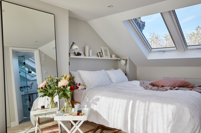 Attic conversion bedroom