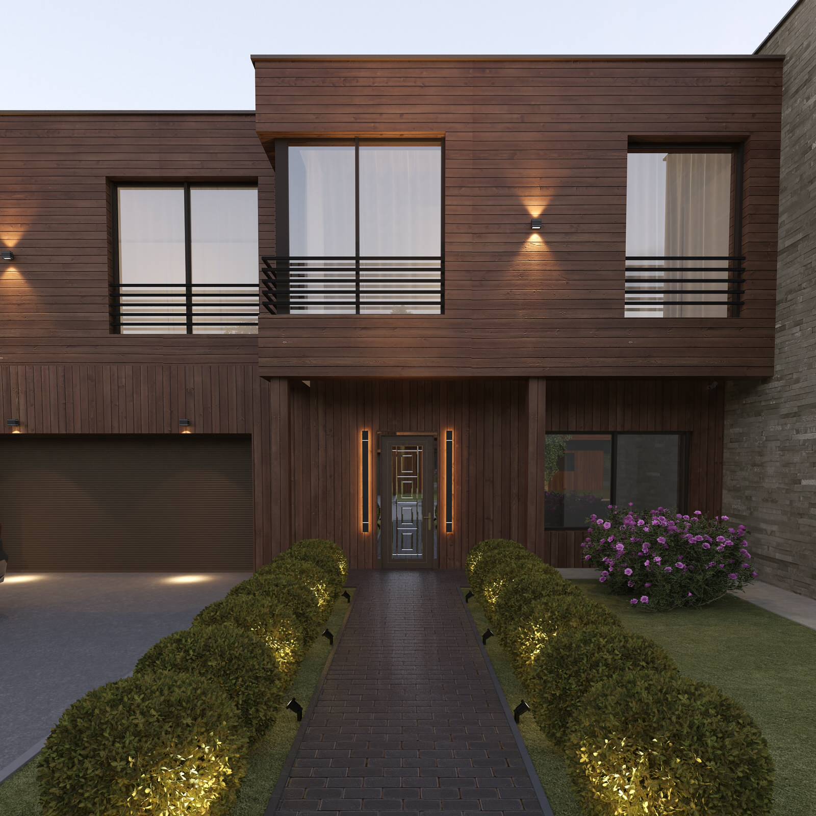 Загородный дом в современном стиле