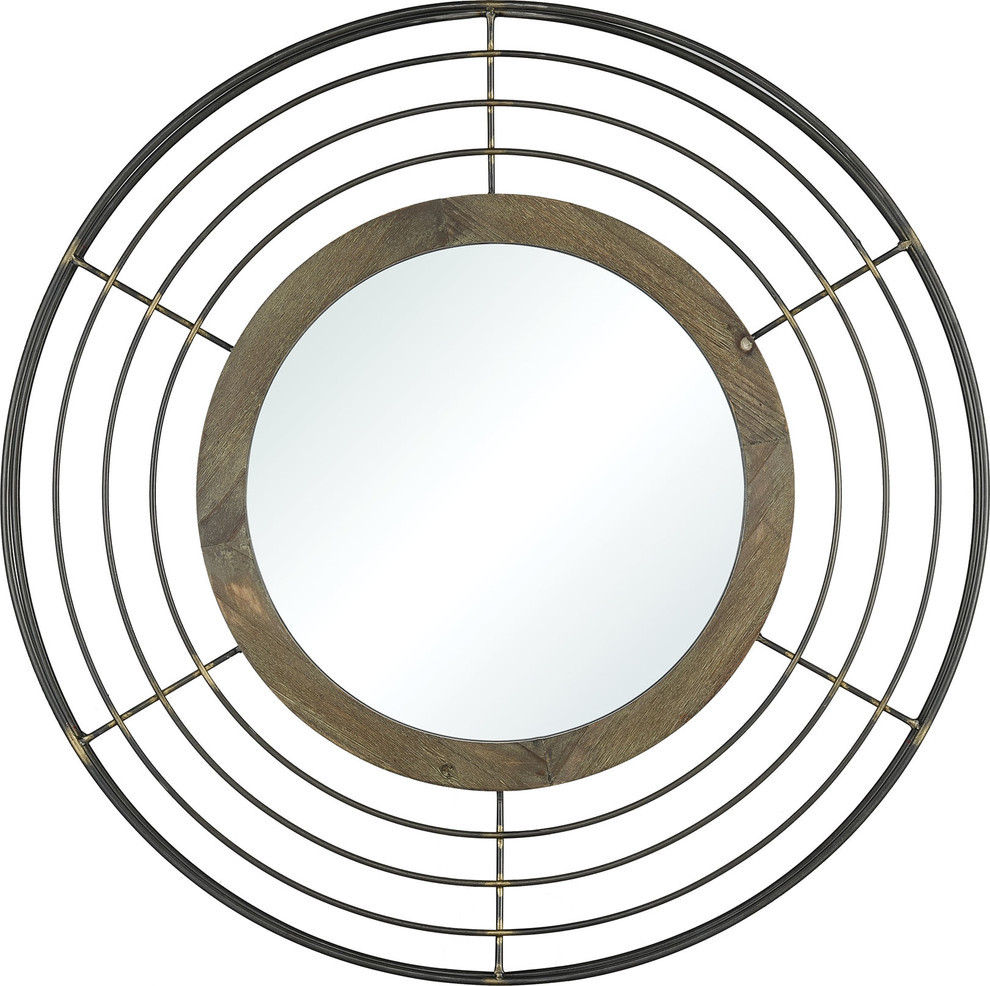 Gulf of Maine Wall Mirror Industrial Wall Mirrors by HedgeApple