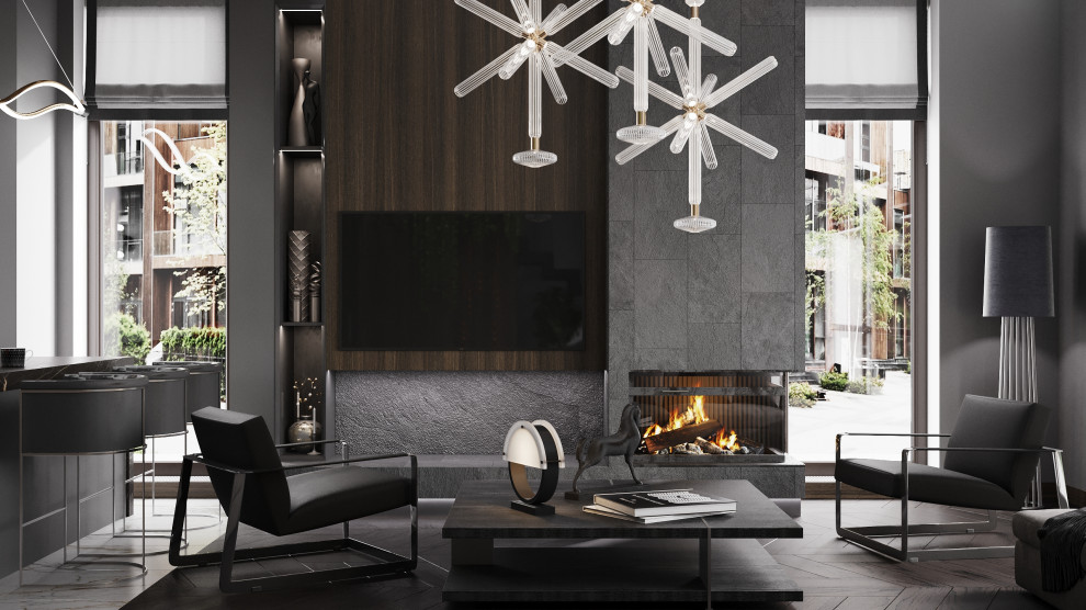 Интерьеры таунхауса жк "Футуро  парк"