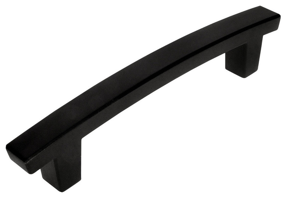 Cosmas Flat Black Contemporary Hardware Transitional