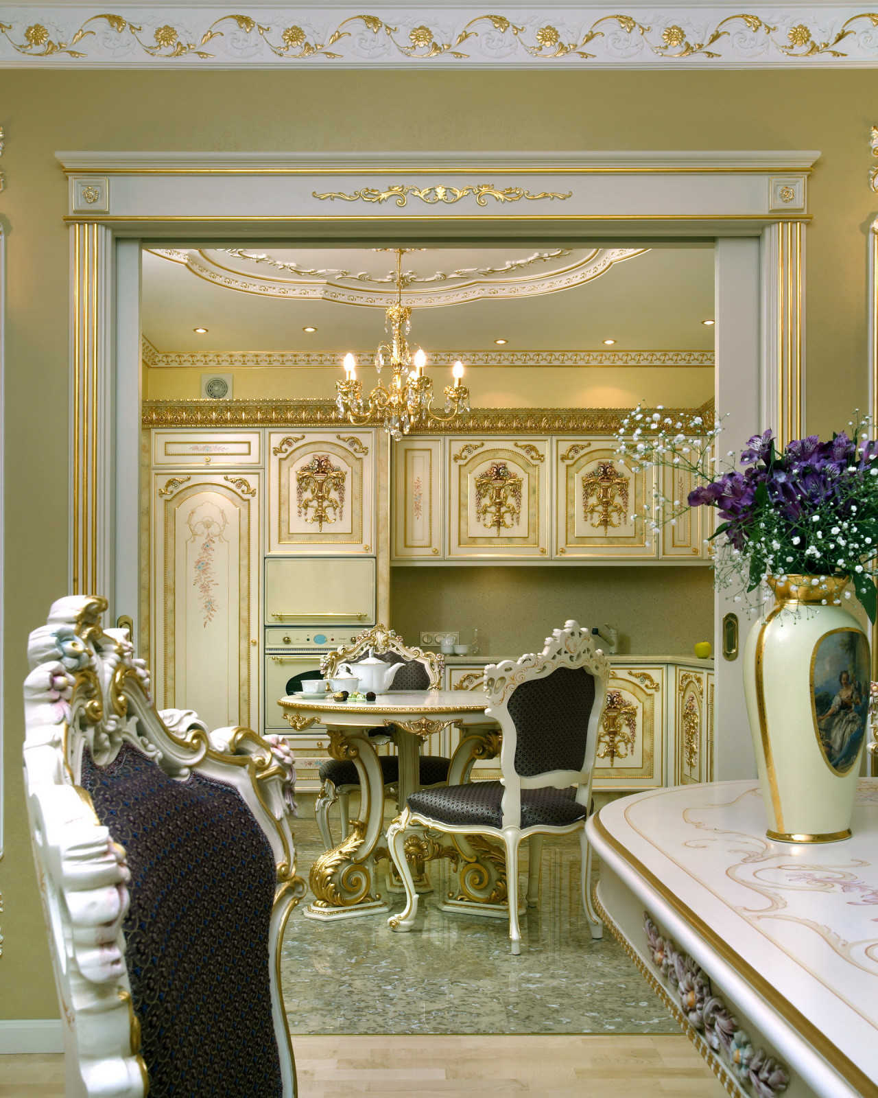 Квартира в классическом стиле 180 кв.м.