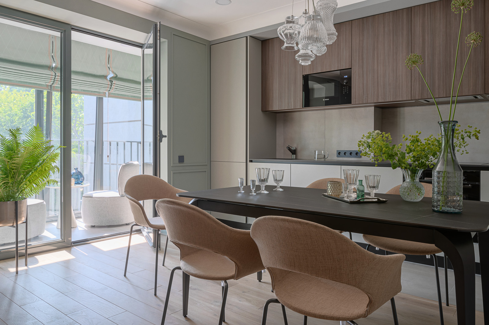 Кухня в курортном городе Зеленоградске