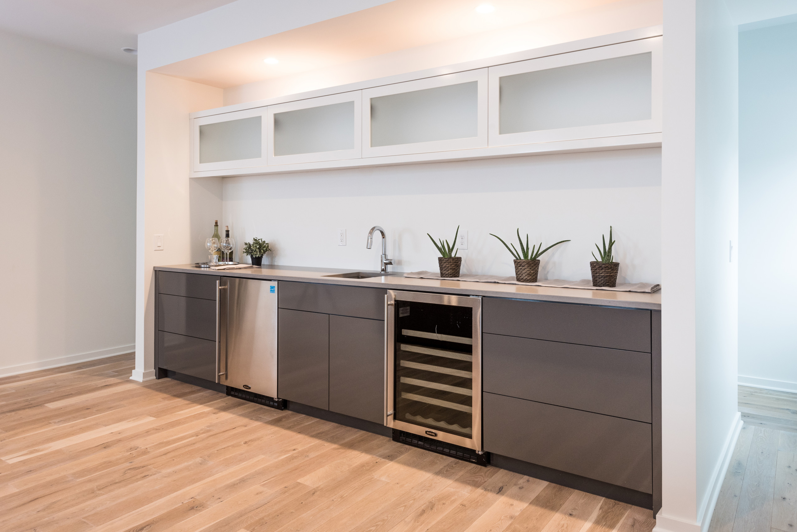 Erie Avenue Contemporary by Don Justice Cabinet Makers