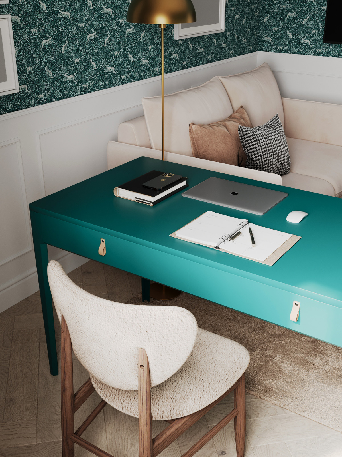 Дом с арочными окнами