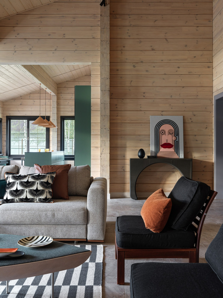 Загородный дом из бруса