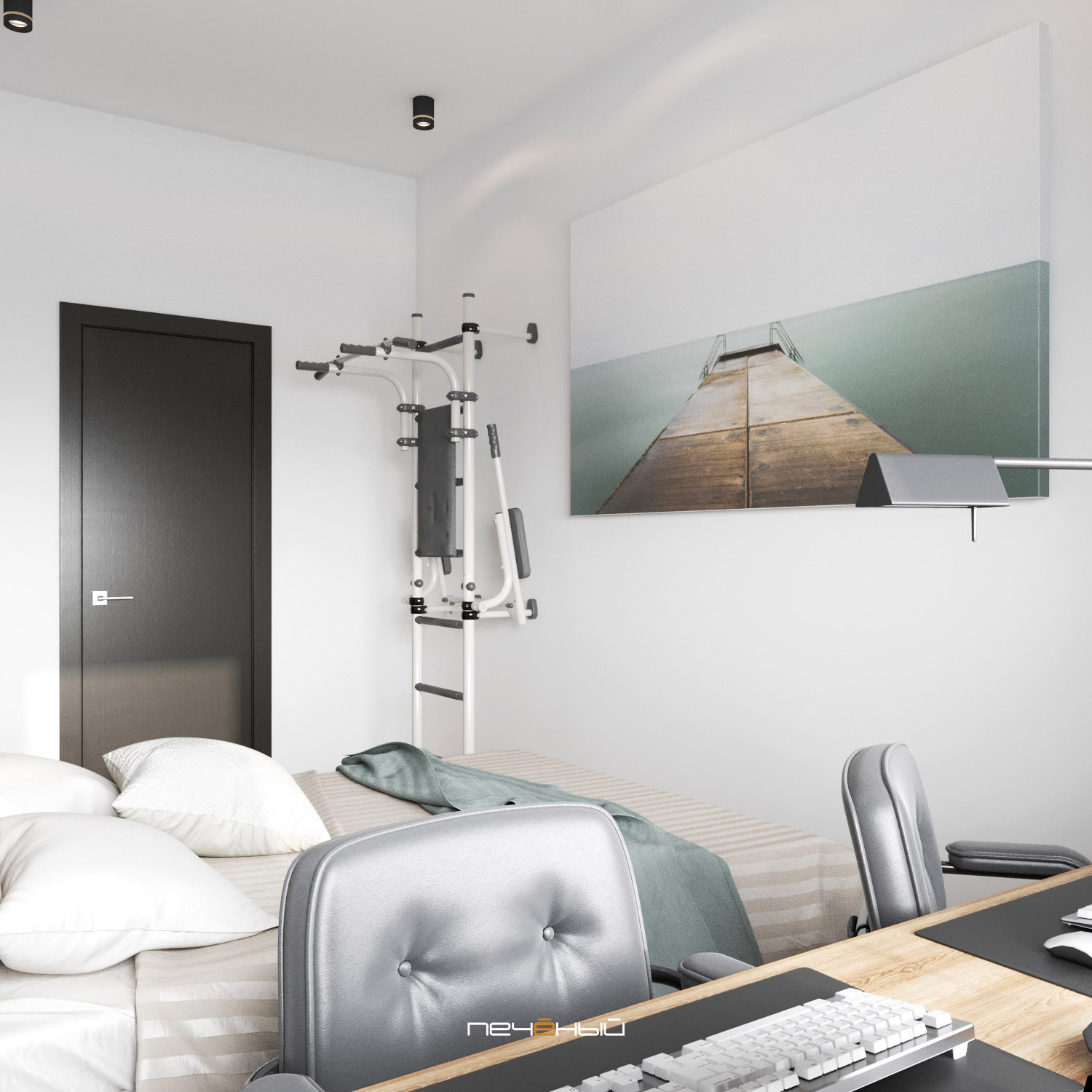 Очередной дизайн-проект трёхкомнатной квартиры