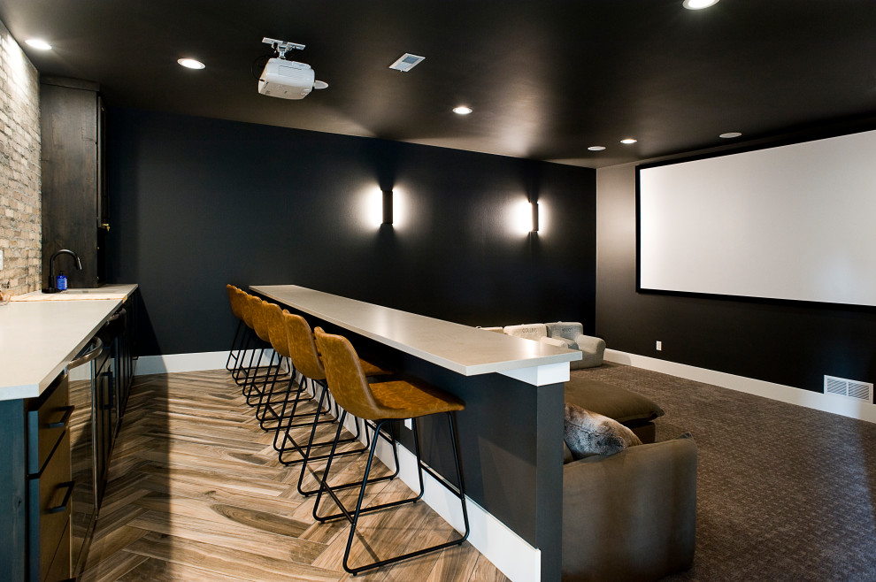 Scandinavian Haven - Scandinavian - Home Theater - Other - by Bullseye ...