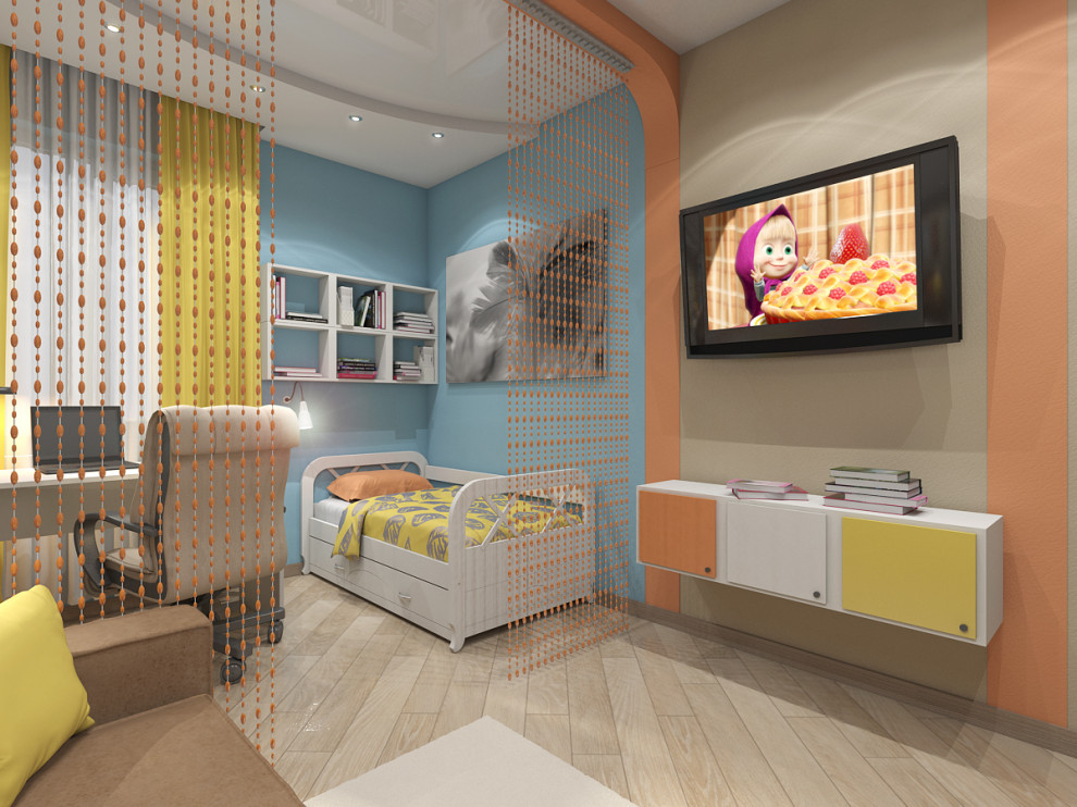 Яркий дизайн для замечательной семьи