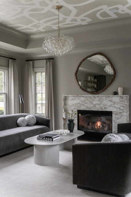 Zaslow Residence contemporaneo-salon