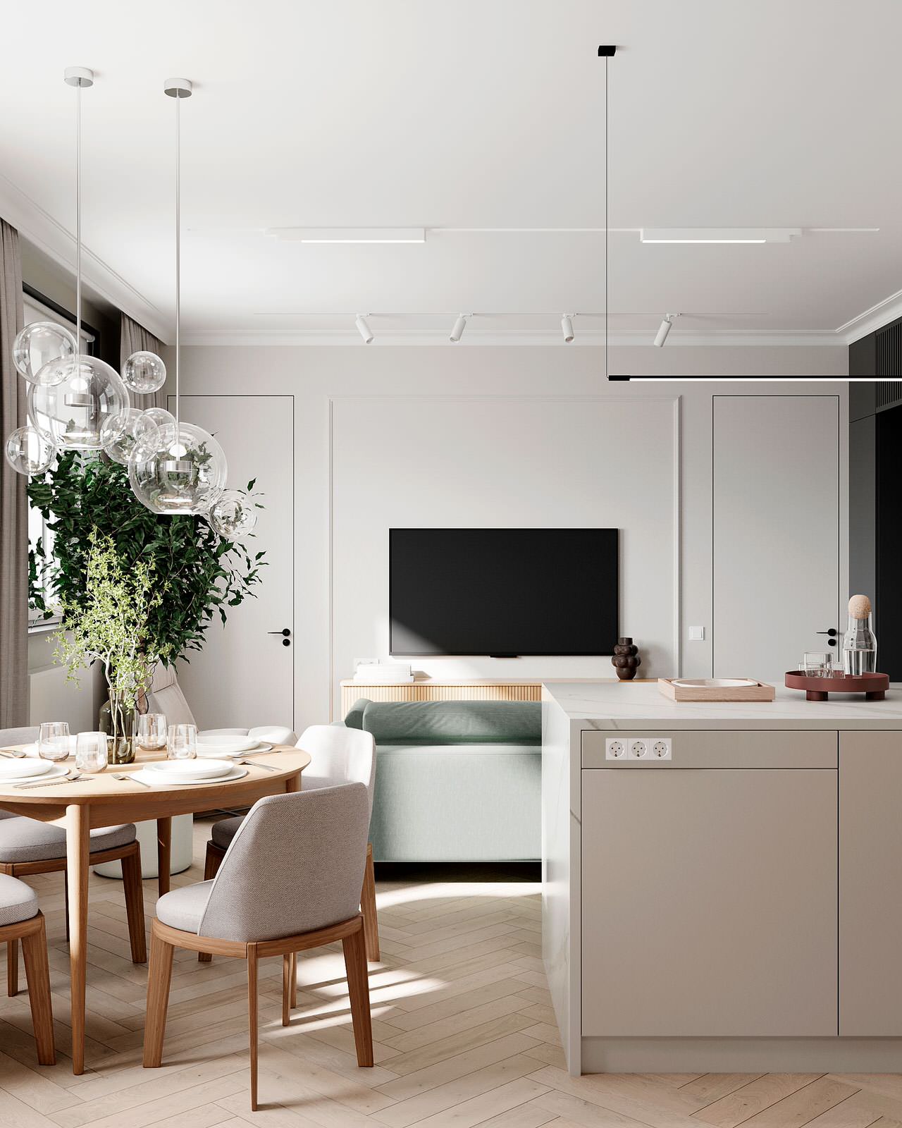 ЖК Сиреневый парк, 70 м2