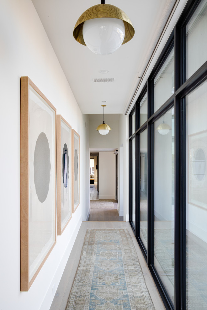 Hallway - transitional hallway idea