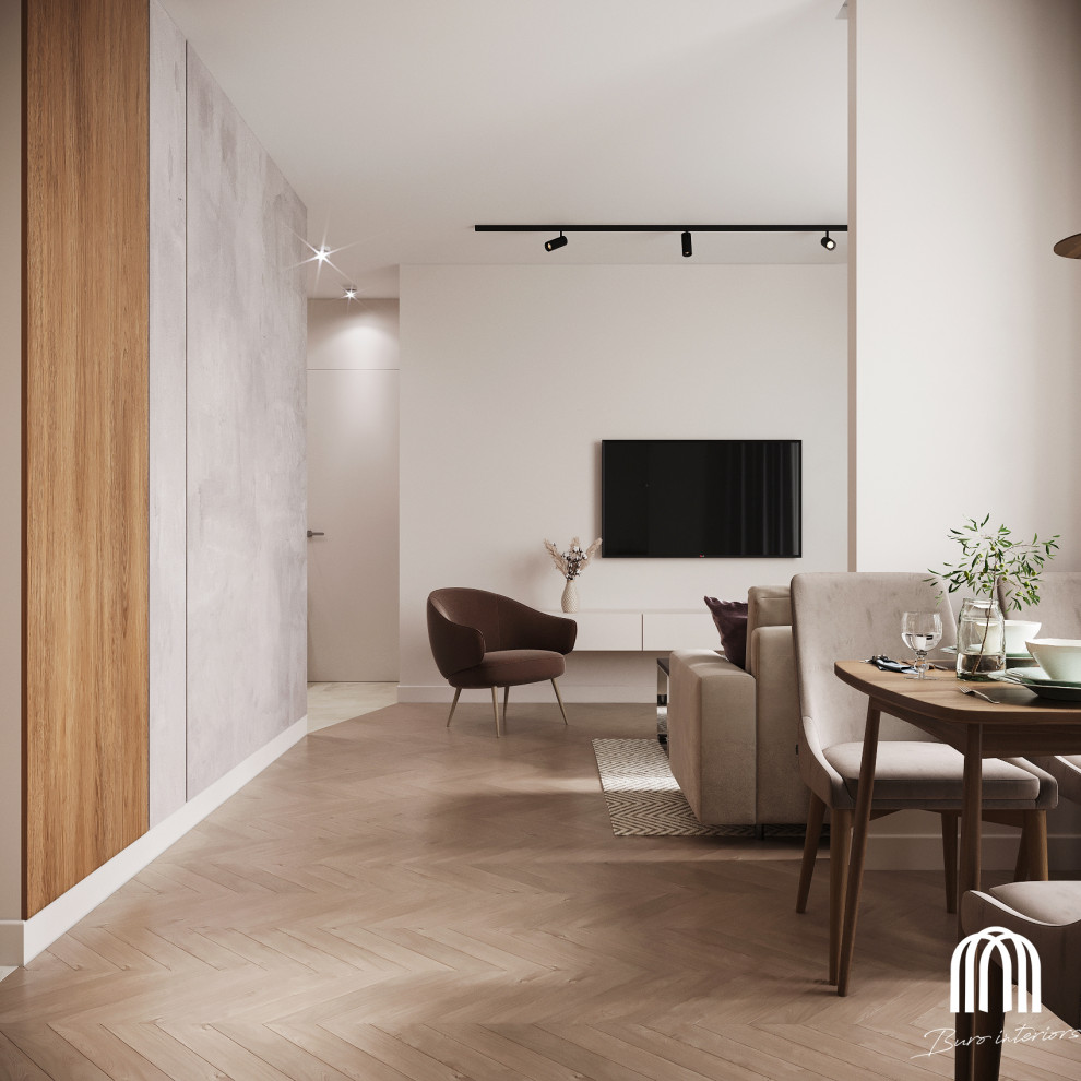 Проект 2-х комнатной квартиры. Новостройка.