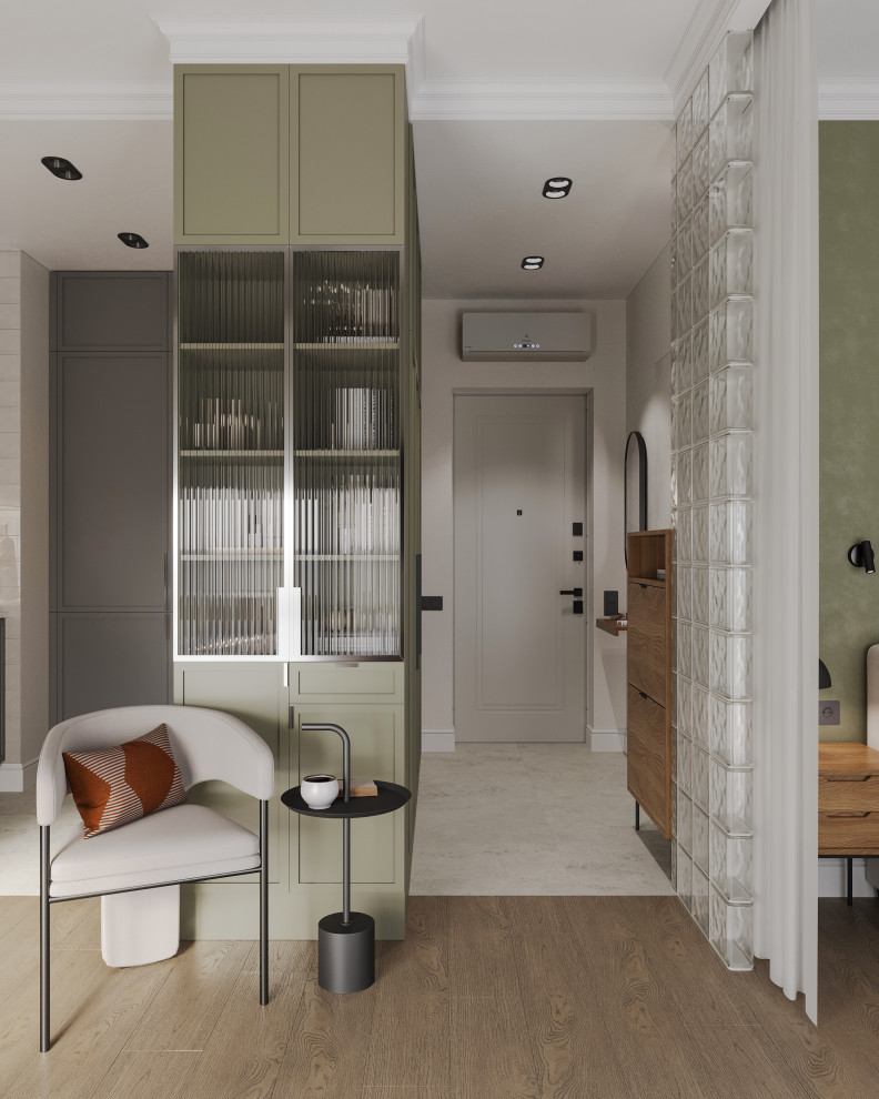 Маленькая студия 34,4 кв.м., жк Wellton Towers