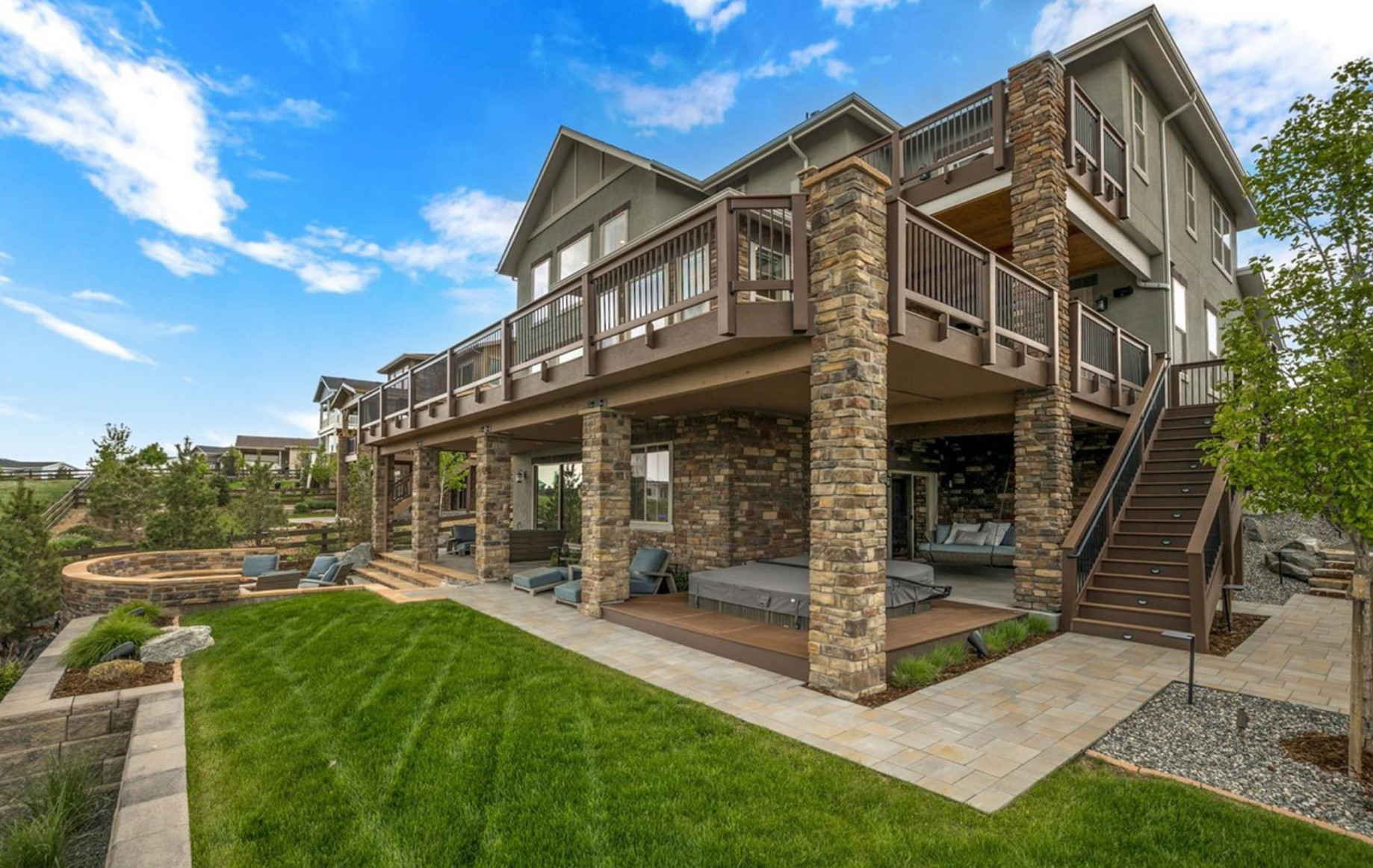 Colorado Modern Basement