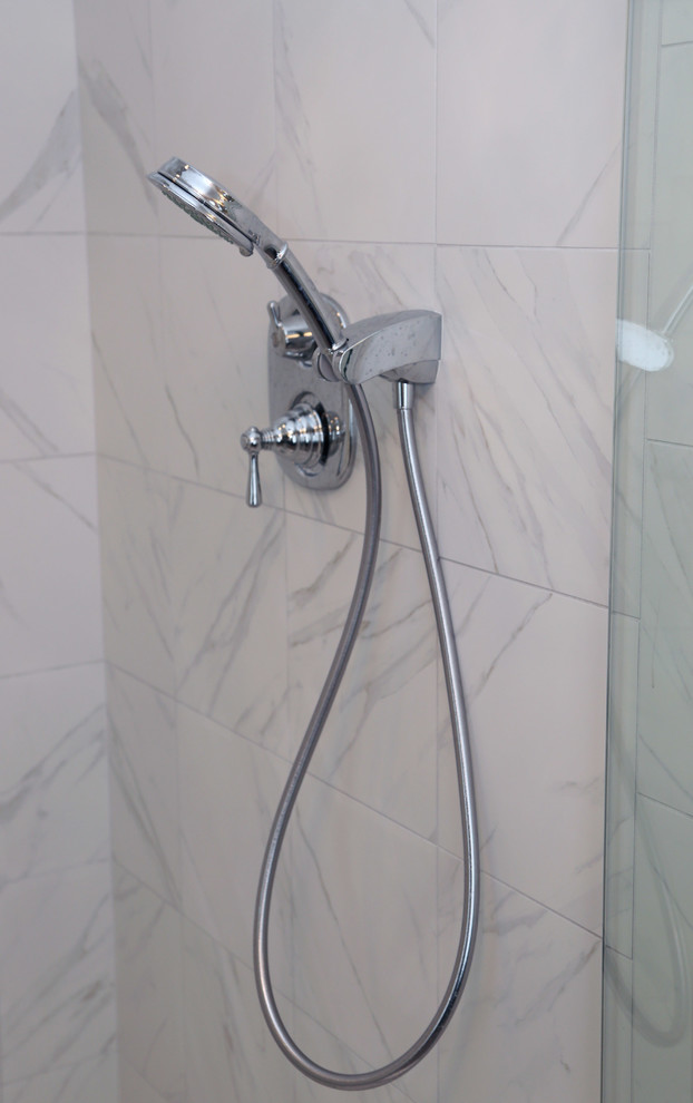 Home design - transitional home design idea in Cleveland