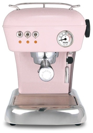 Ascaso Dream UP 2 Versatile Espresso Machine, Anthracite Grey, Baby Pink