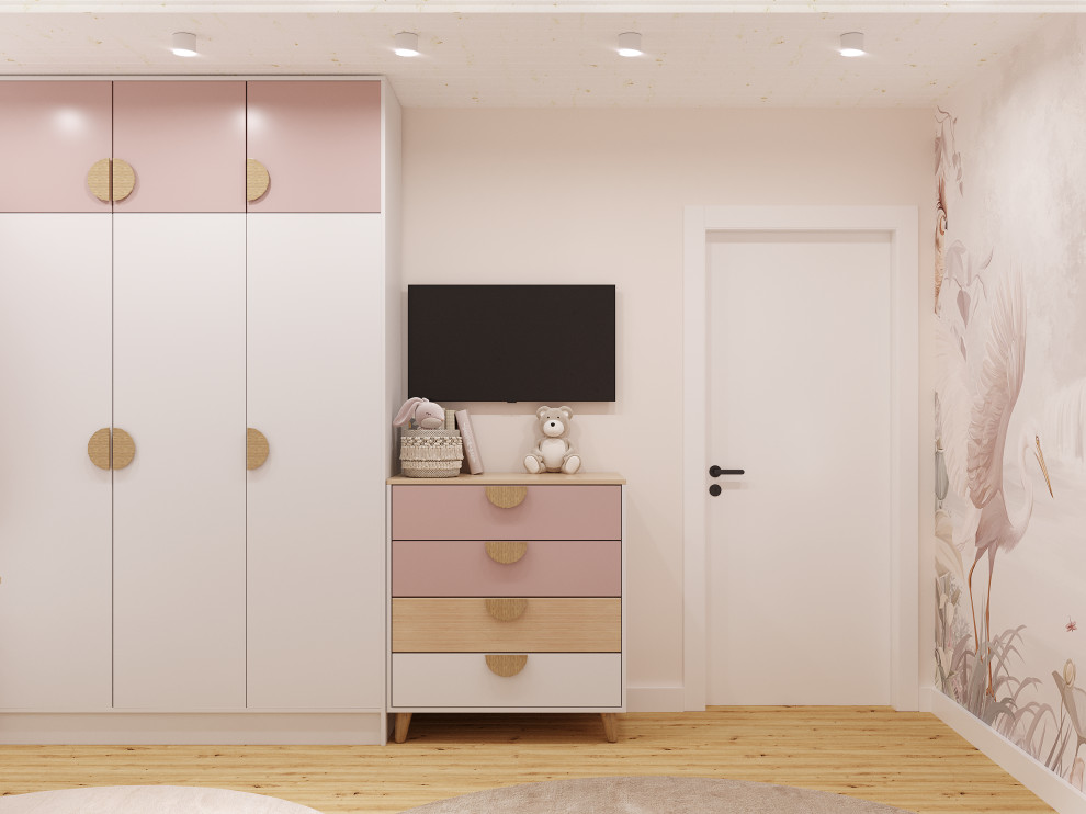 Дизайн 2го этажа в доме из бруса