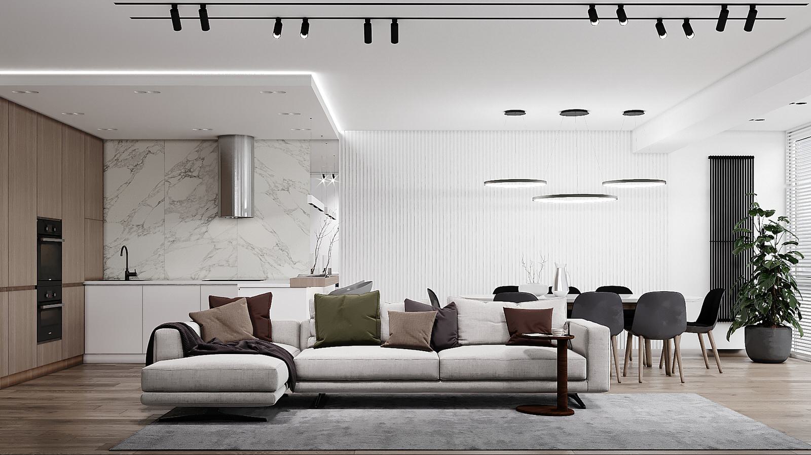 Дизайн интерьера квартиры 100 кв.м. в г.Набережные Челны