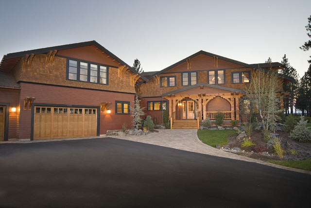 Campbel amerikansk-craftsman-fasad