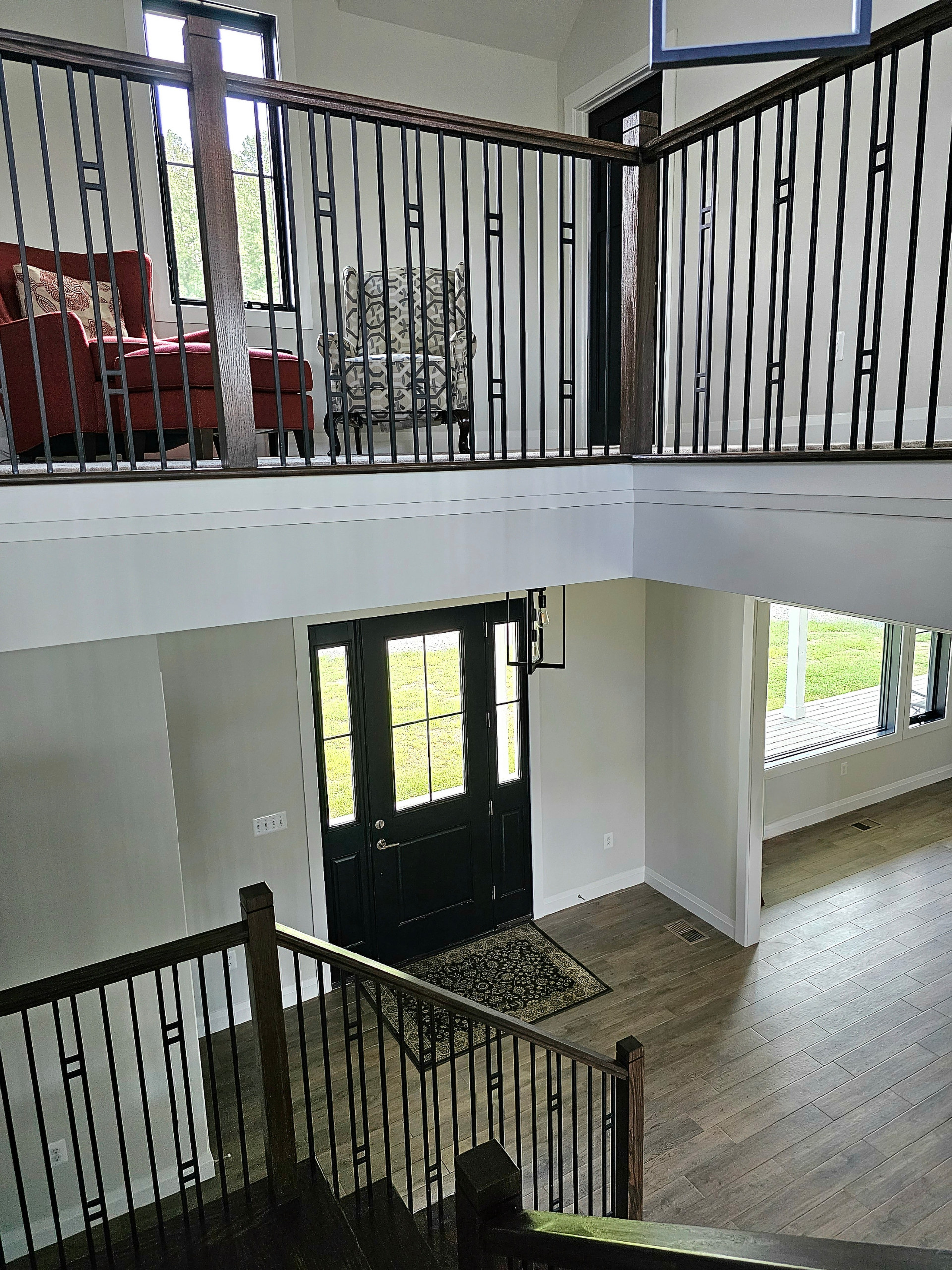 109_Impressive Floating Staircase in Countryside Retreat, Upper Marlboro, MD