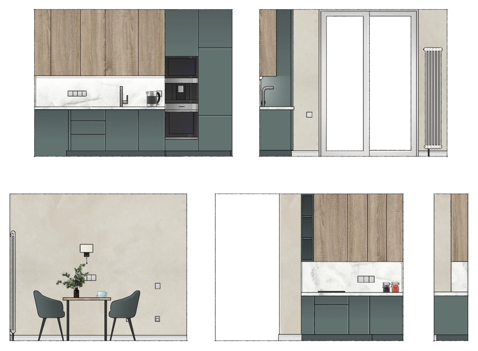 Квартира в стиле контемпорэри