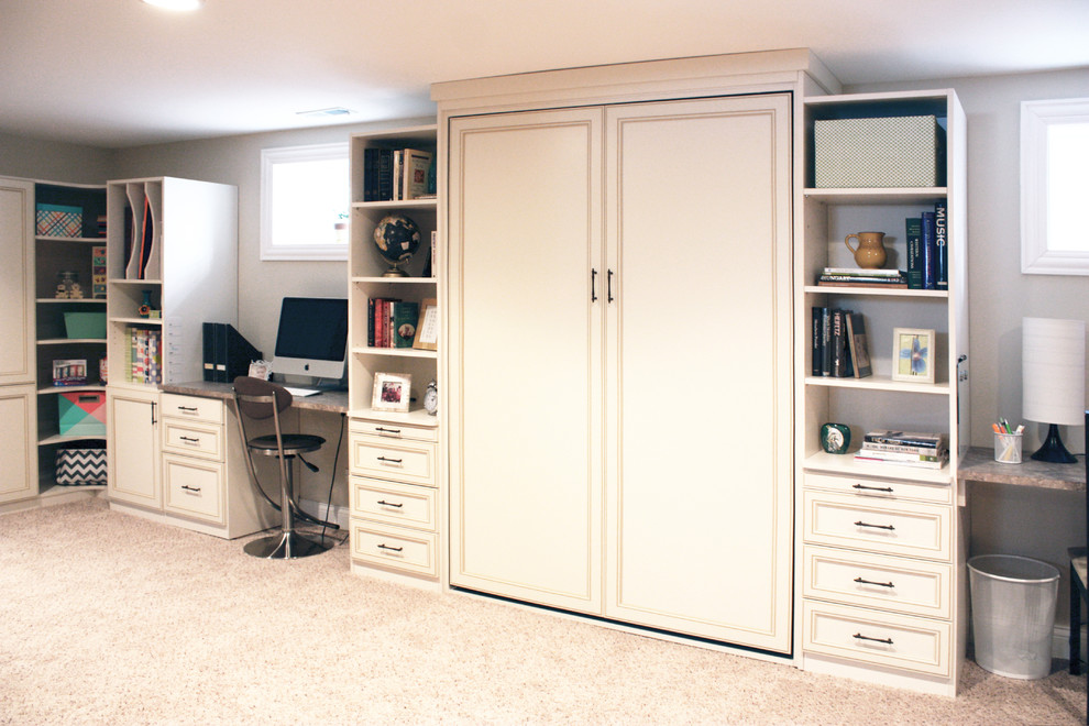 Murphy Beds BuiltIn Wall Beds Traditional Home Office Phoenix
