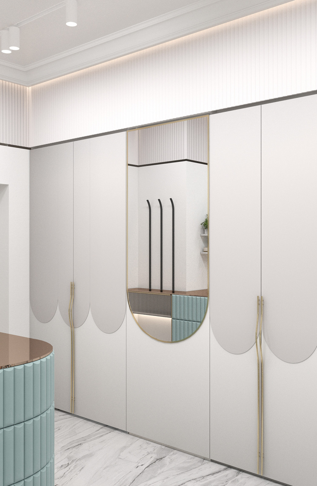 Салон красоты дизайн интерьера