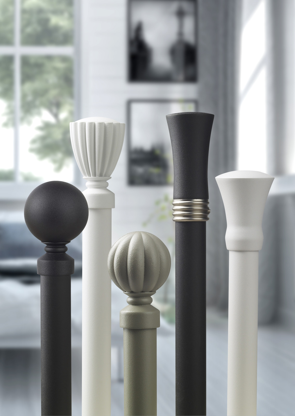 Карнизы для штор из Европы от Mercury forge