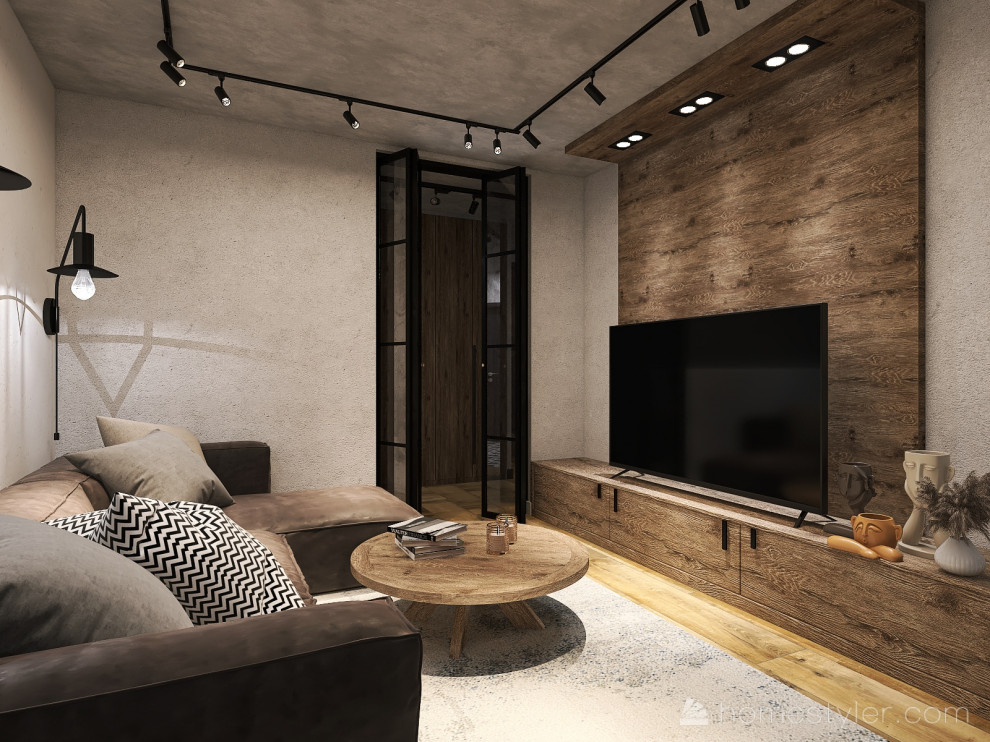 Трёхкомнатная квартира для холостяка