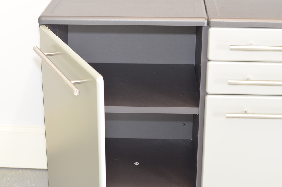 The Morgan's Garage Cabinets