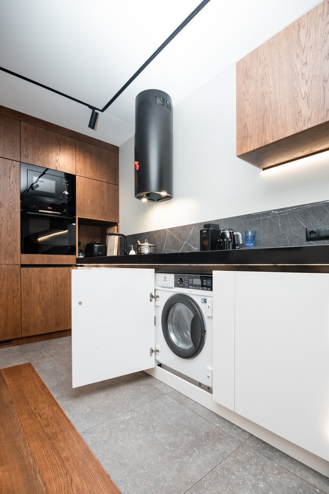 Кухня-гостиная в стиле минимализм