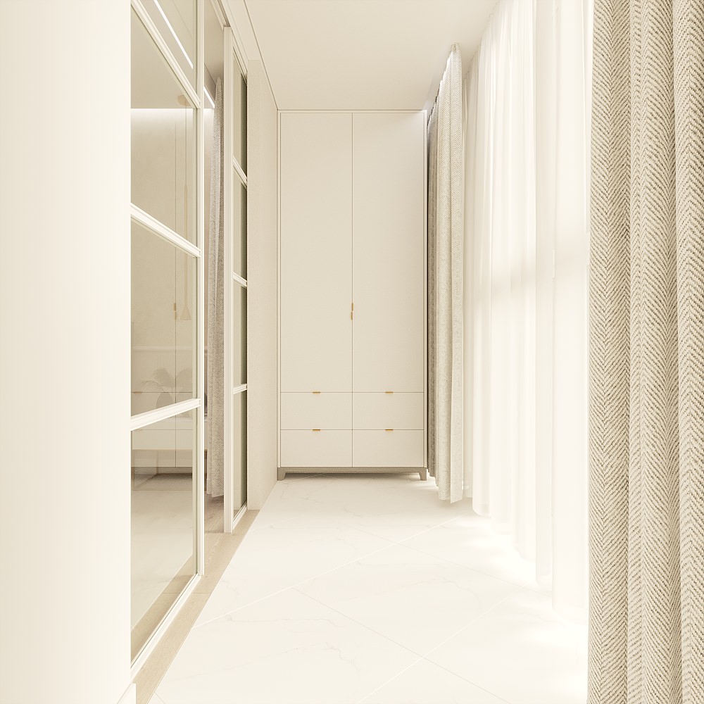 Дизайн двухкомнатной квартире в Квартале Энтузиастов