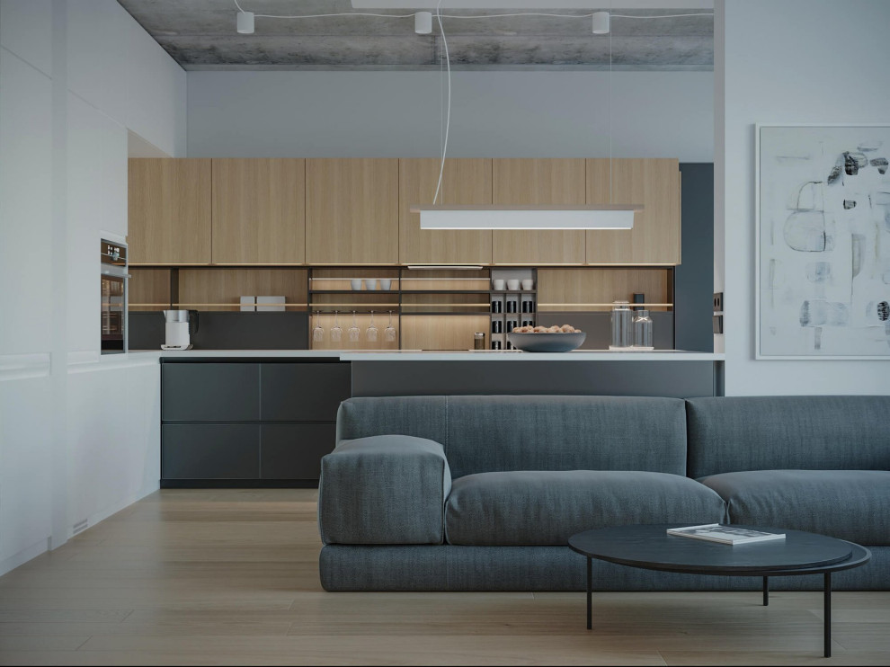 The studio apartment