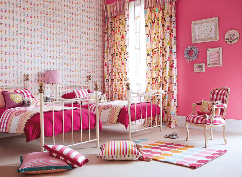 Inspiration for a traditional kids' room in New York.